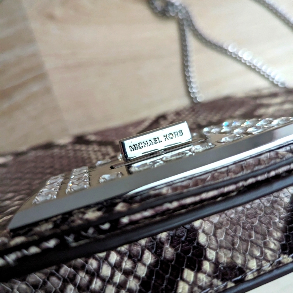Michael Kors python shoulder bag - Picture 5 of 7